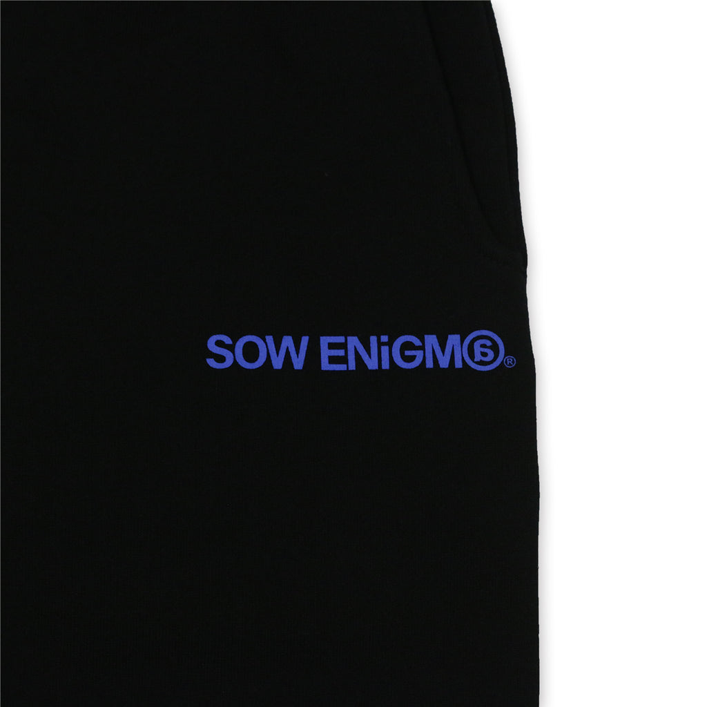 PANTALON DE SURVÊTEMENT À LOGO [NOIR]