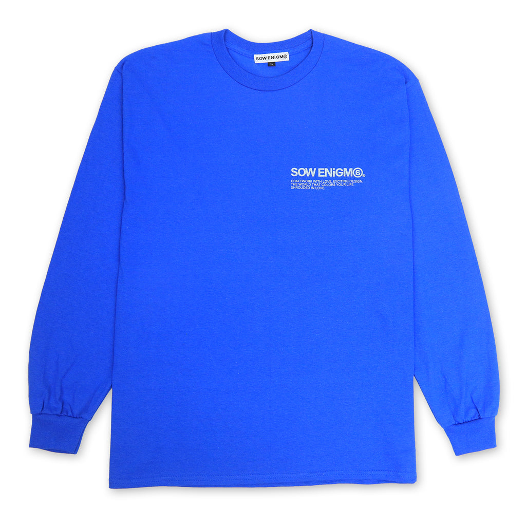 LOGO OG MANCHES LONGUES #2 [BLEU]