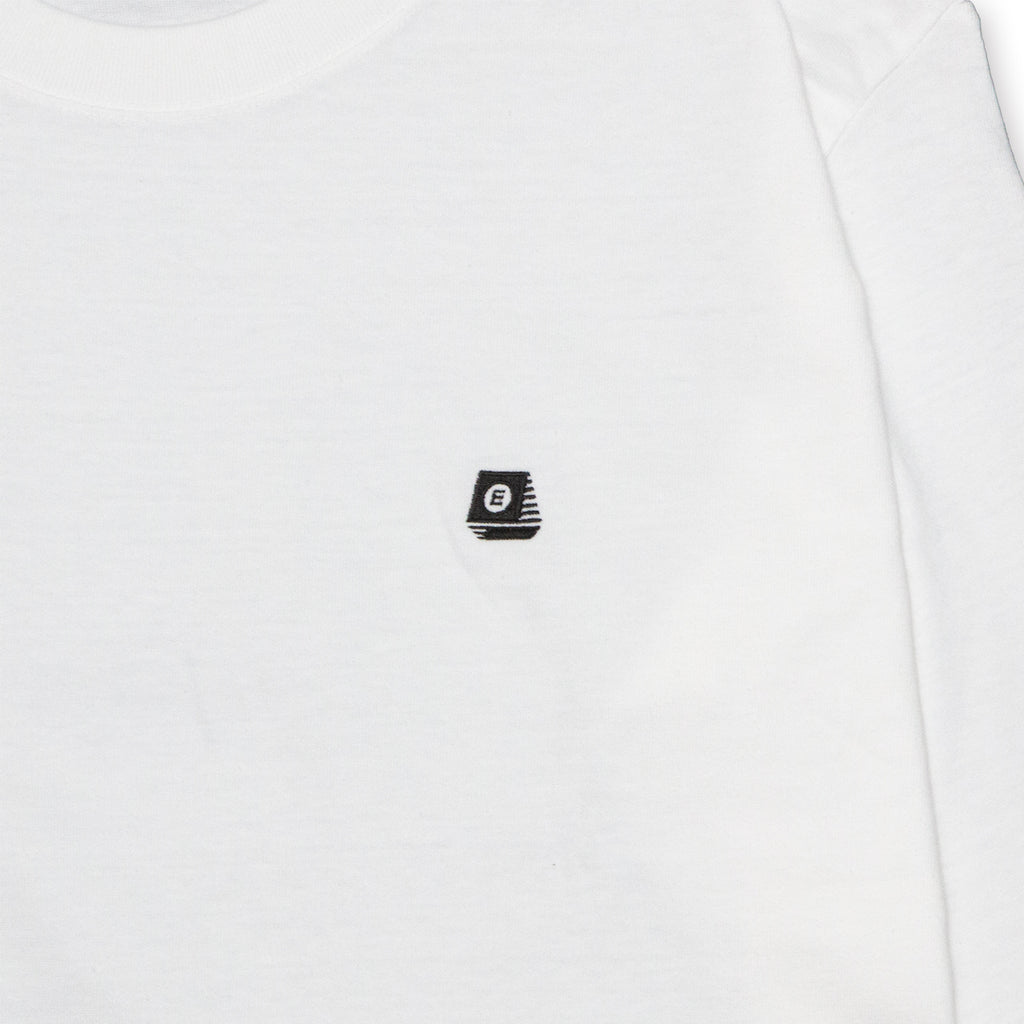 PETIT LOGO L/S【BLANC】
