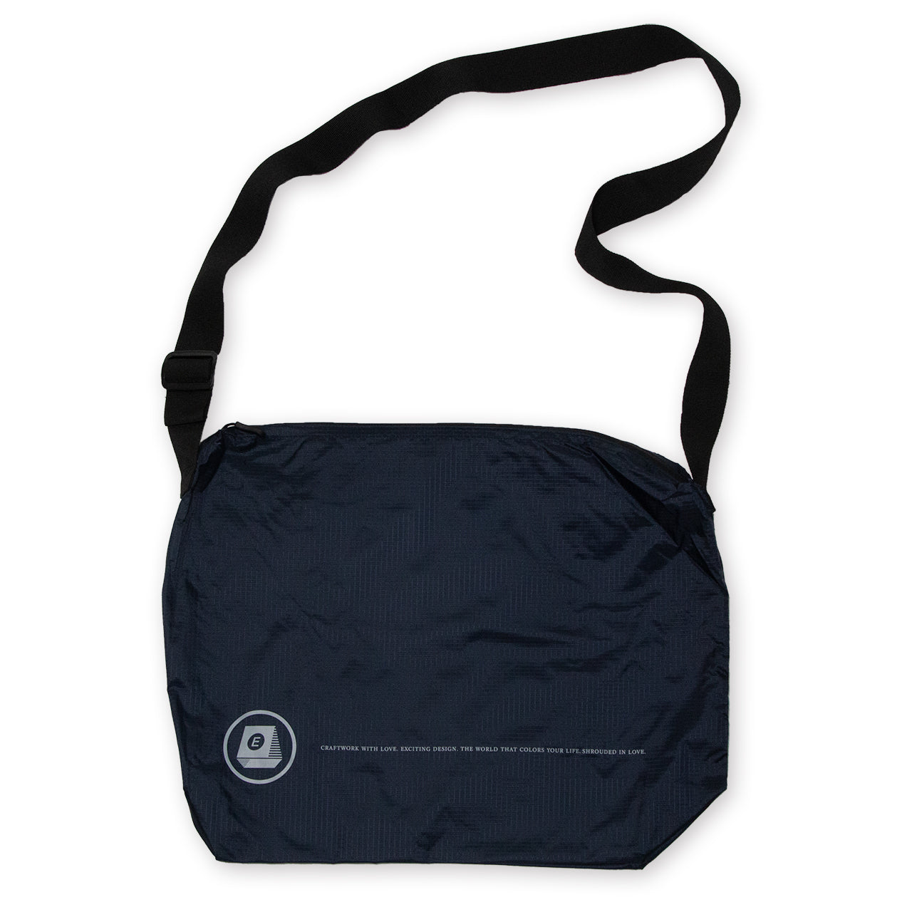 SE@ NYLON SHOULDER BAG【NAVY】