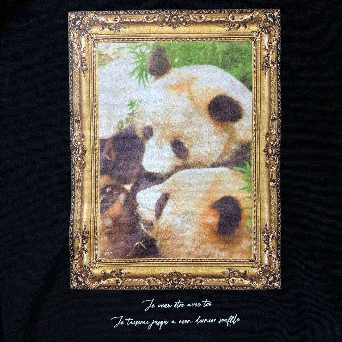 GIFT OF LOVE HOODIE【BLACK】 – SOW INOUE ONLINE STORE