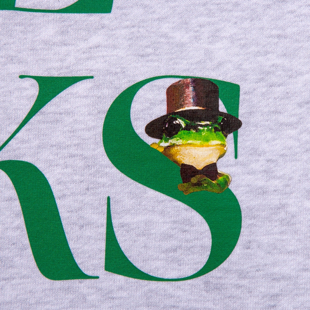 ALL KICKS OFF CREWNECK【ASH】