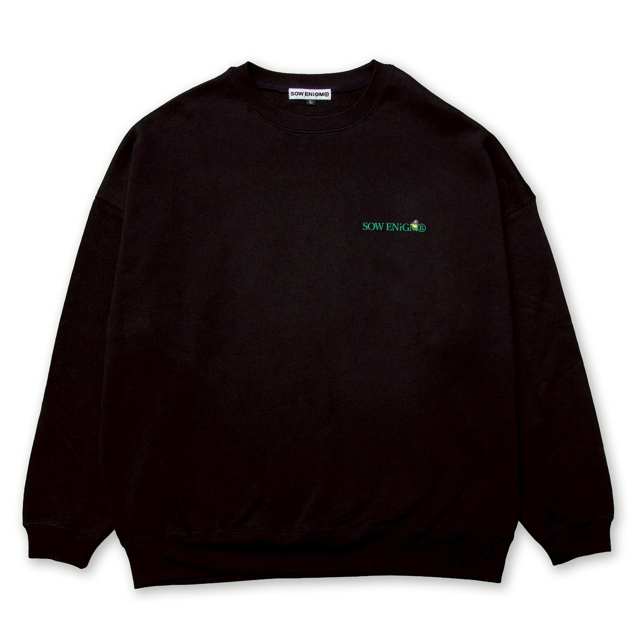文殊菩薩 BOX SILHOUETTE TEE [BLACK] – SOW INOUE ONLINE STORE
