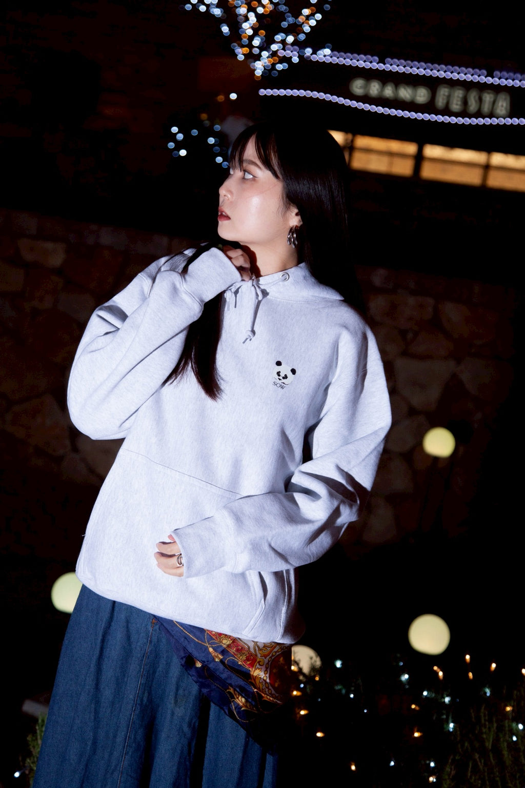 GIFT OF LOVE HOODIE【ASH】