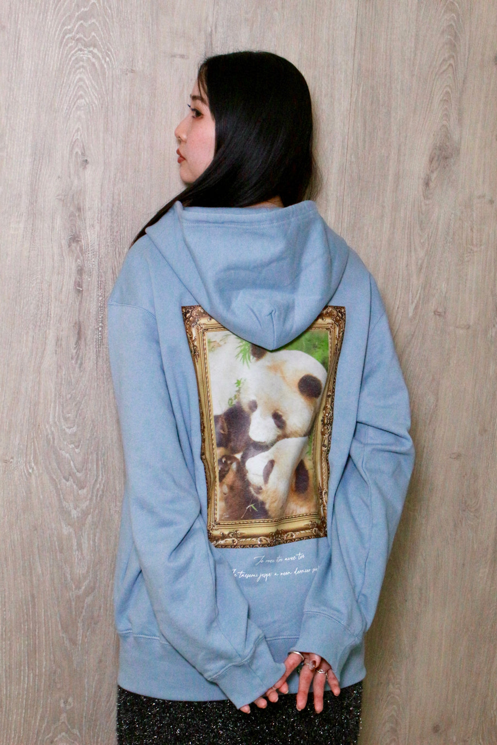 GIFT OF LOVE ZIPHOODIE [BLUE]