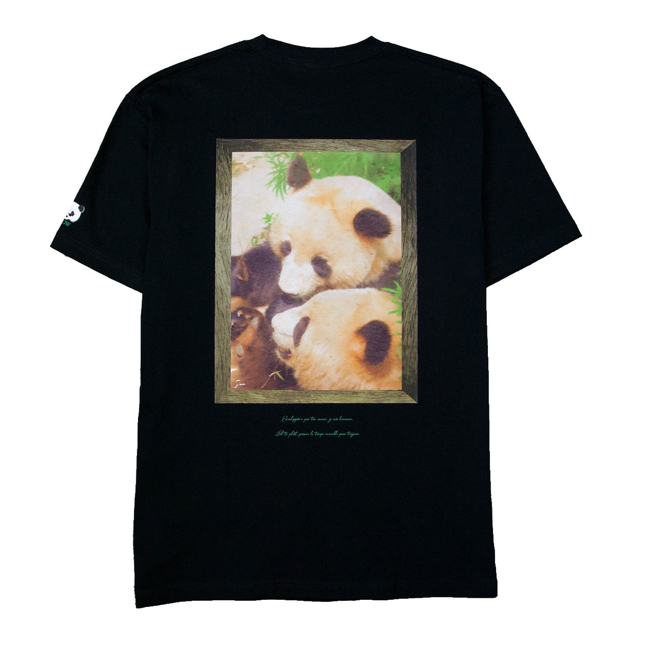 GIFT OF LOVE TEE[BLACK/GREEN] – SOW INOUE ONLINE STORE