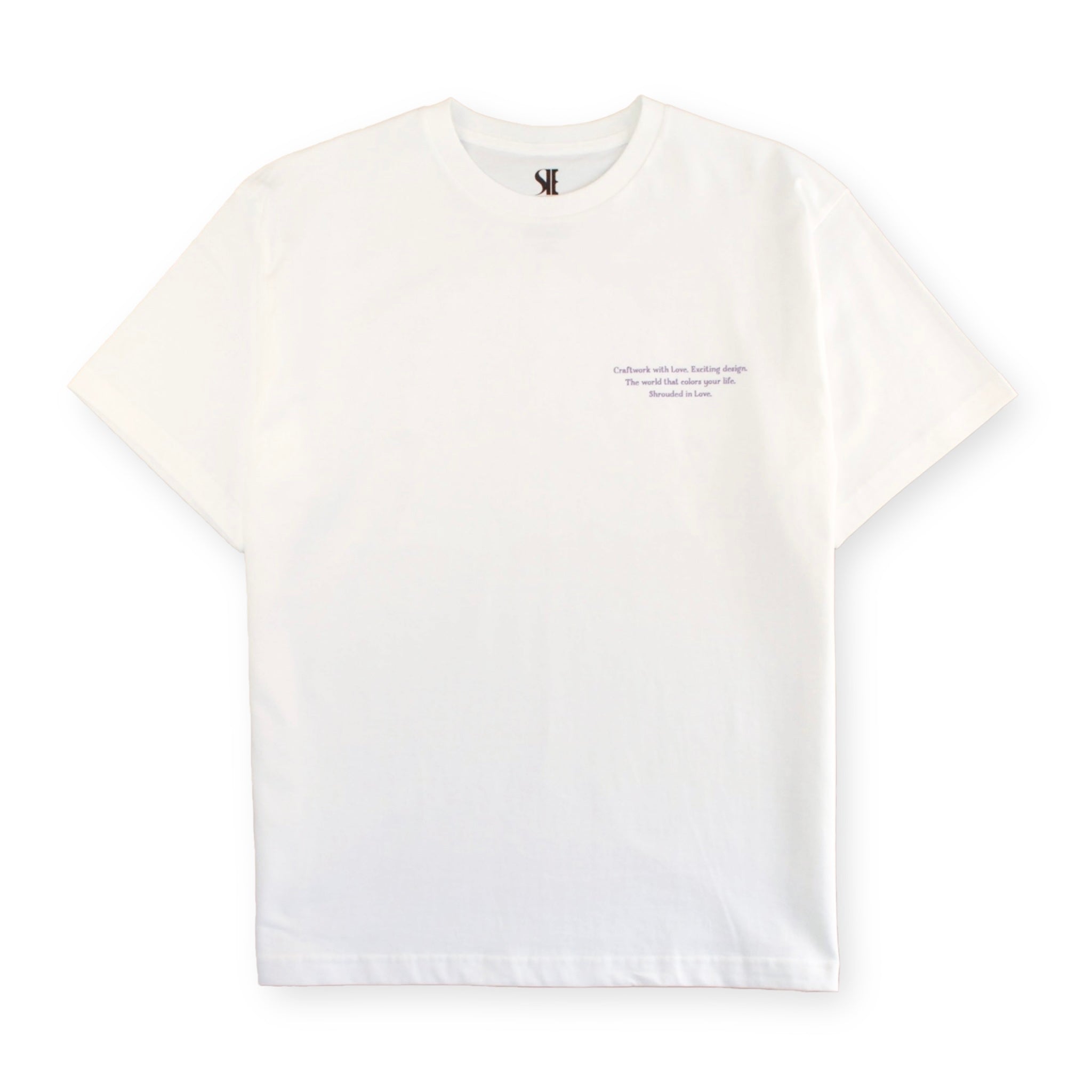 紫陽花 TEE [WHITE]