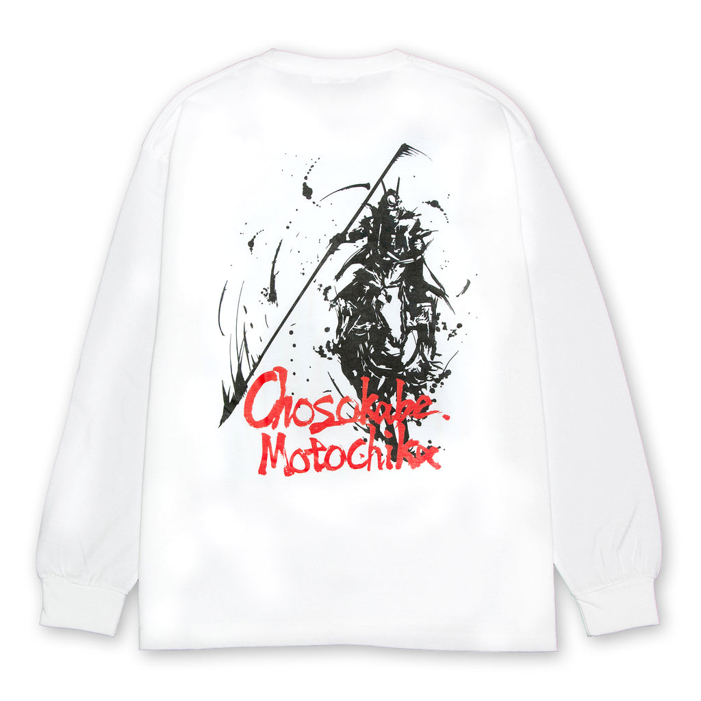 長宗我部元親 L/S【WHITE】