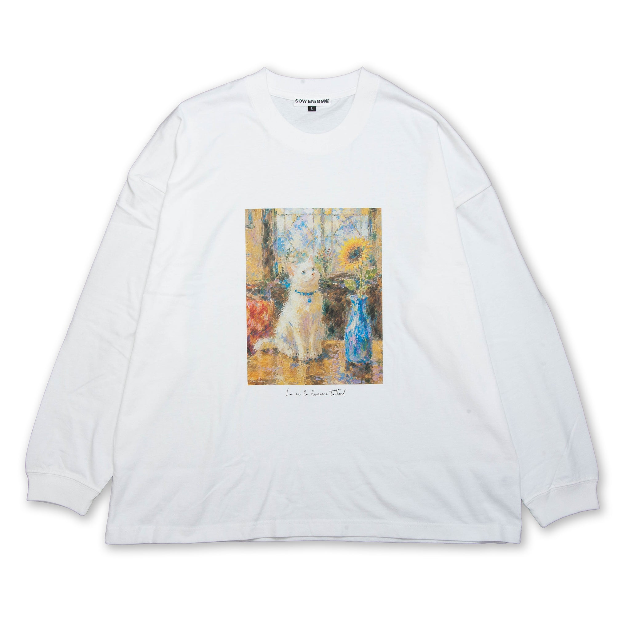 CHEZ SOI L/S  [WHITE]