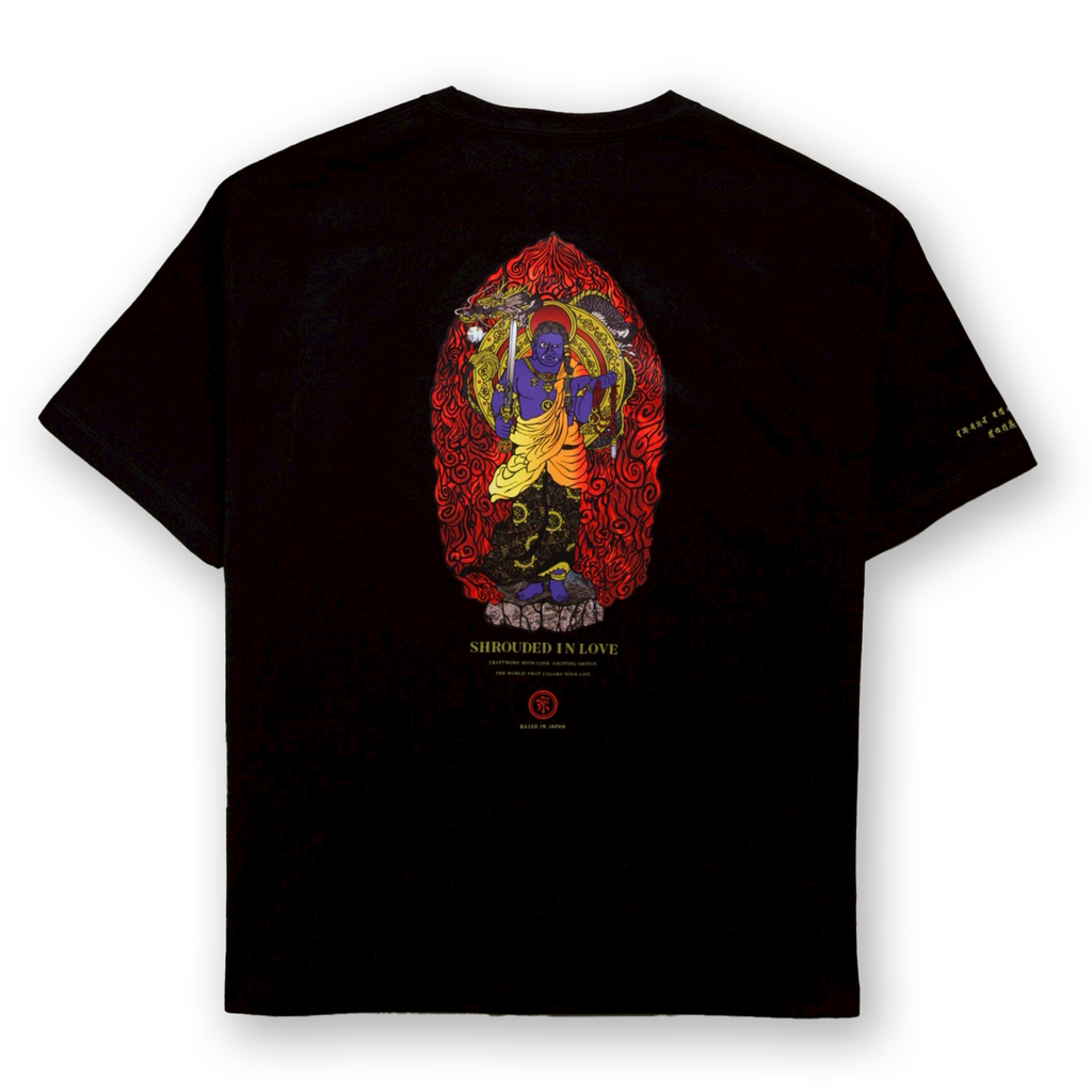 倶利伽羅不動明王TEE [BLACK]