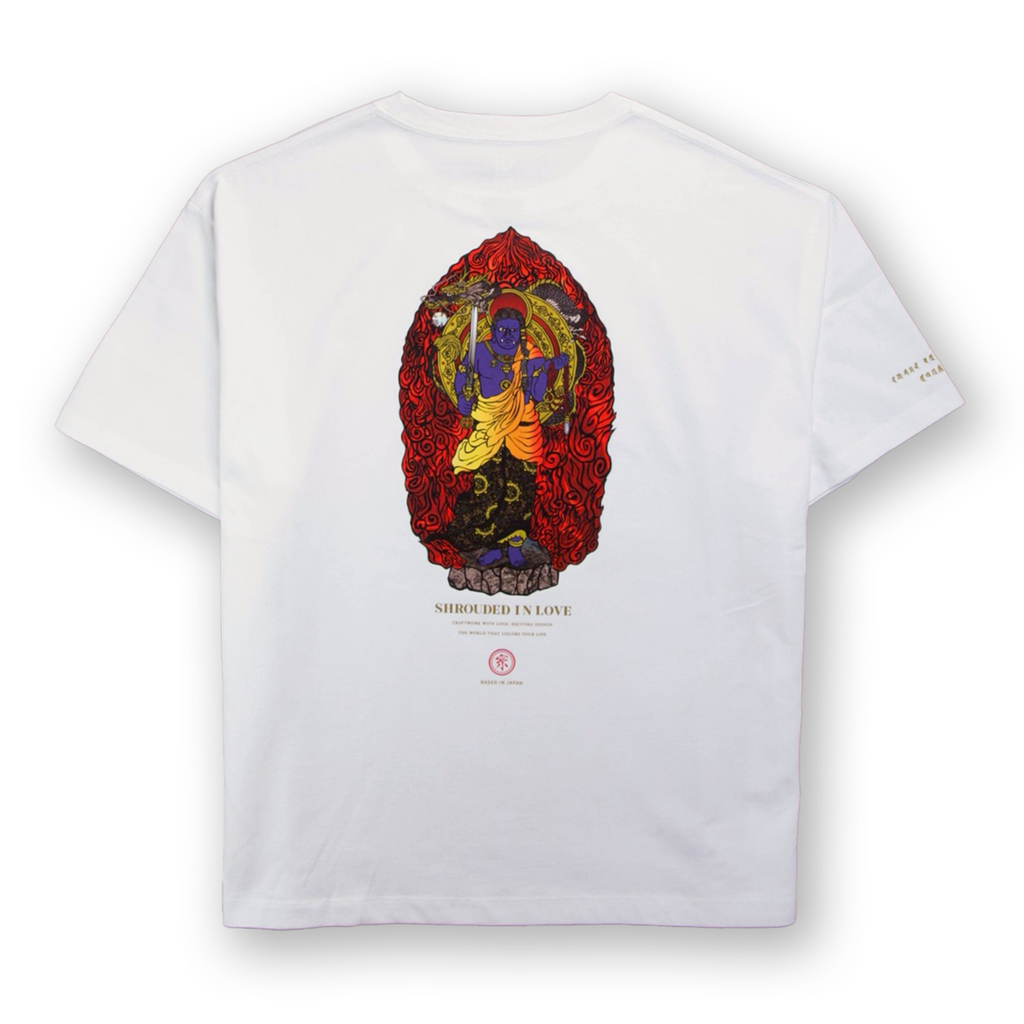倶利伽羅不動明王TEE [WHITE]
