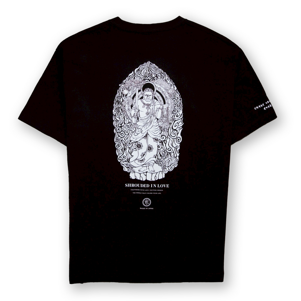 倶利伽羅不動明王TEE #2 [BLACK]