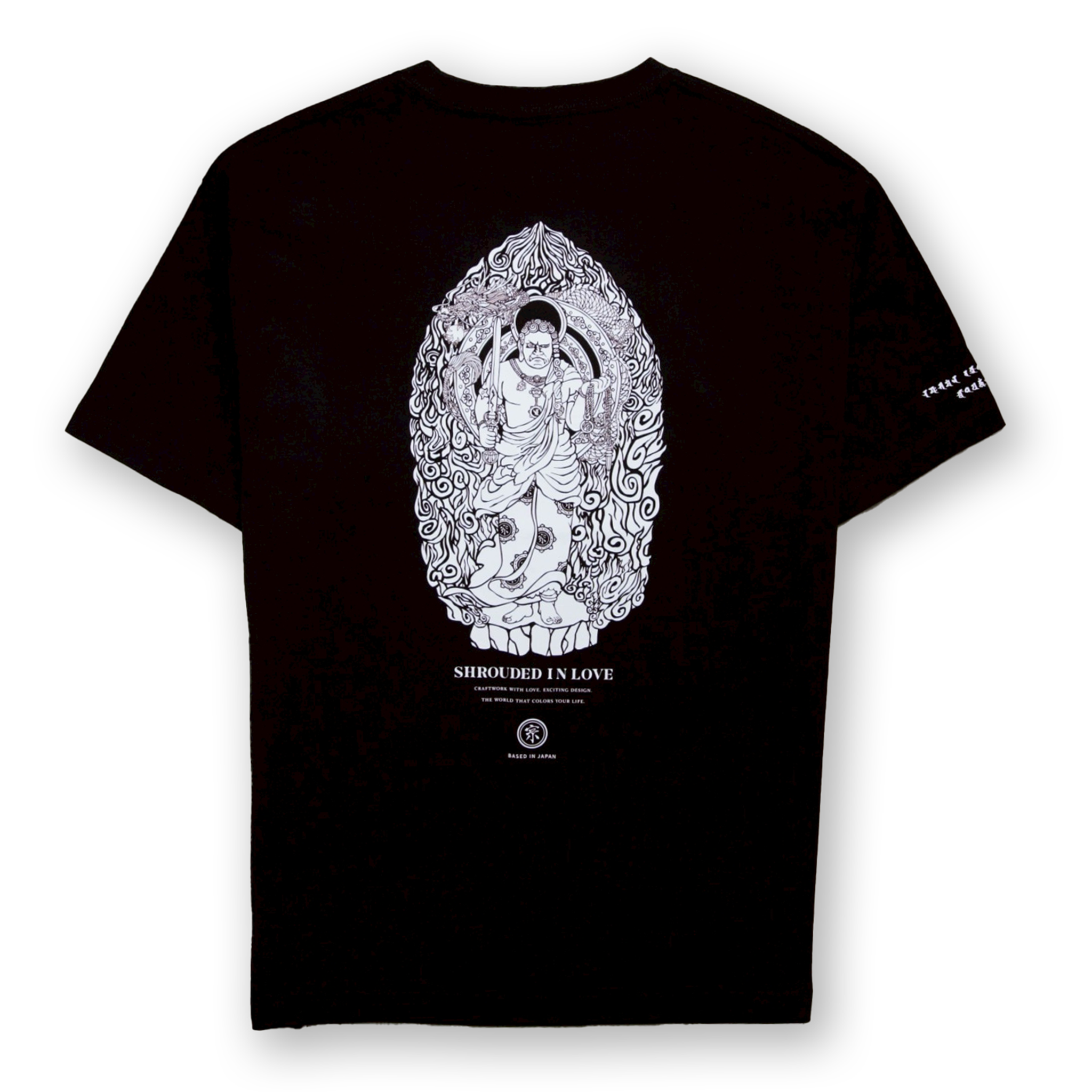 倶利伽羅不動明王TEE #2 [BLACK]