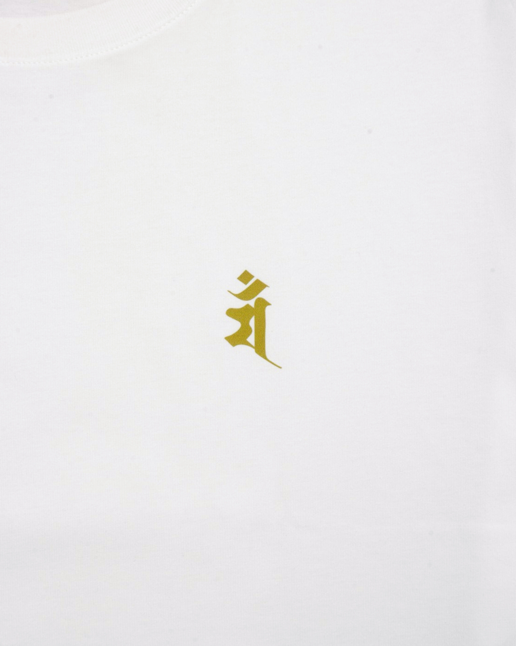 文殊菩薩 BOX SILHOUETTE TEE [WHITE]