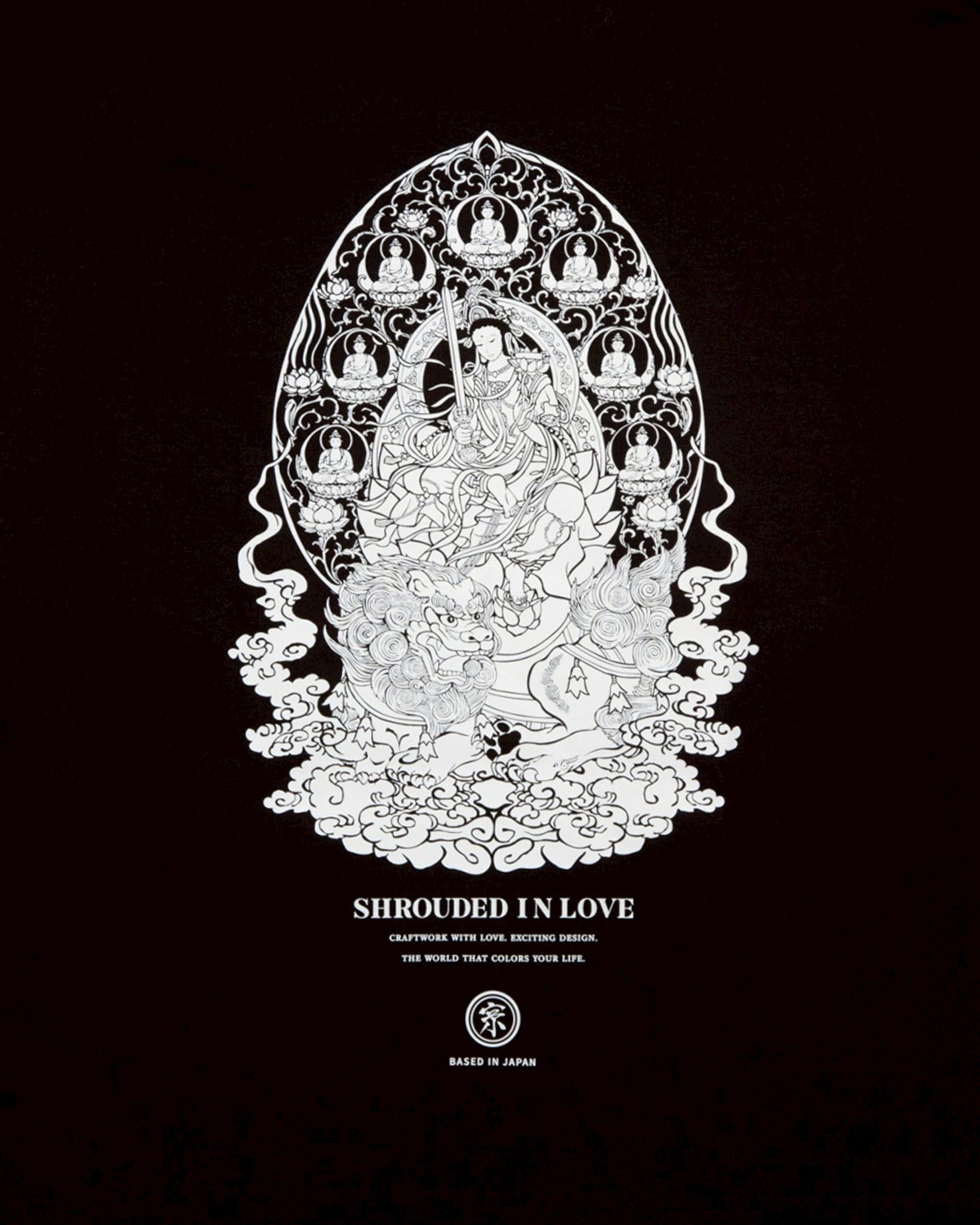 文殊菩薩TEE #2 [BLACK]