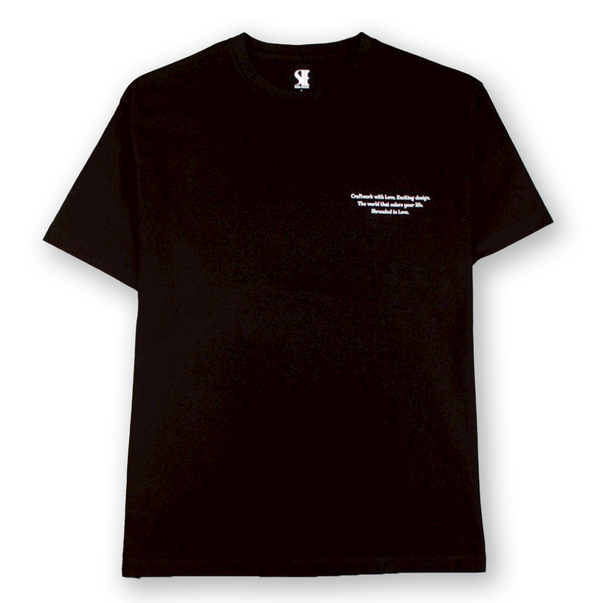 紫陽花 TEE [BLACK]