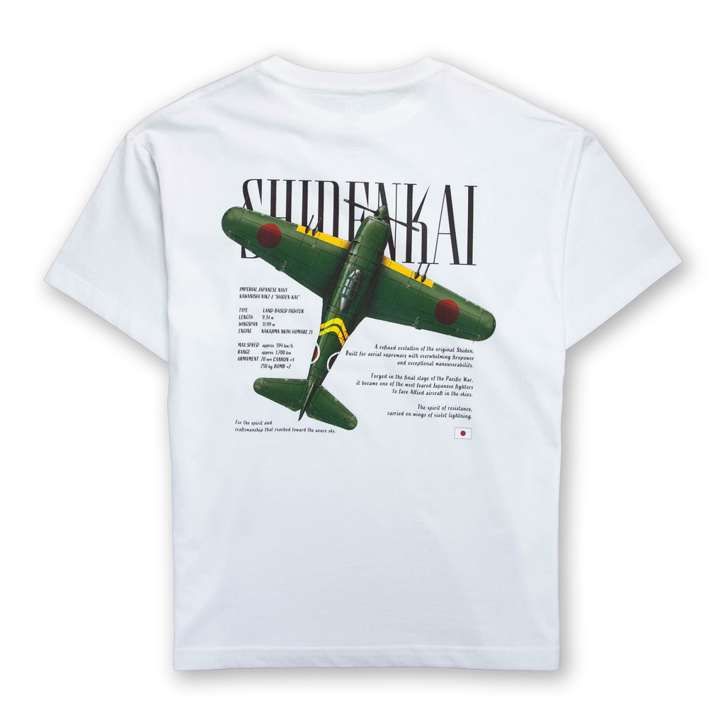 紫電改 TEE [WHITE] オンラインストア限定