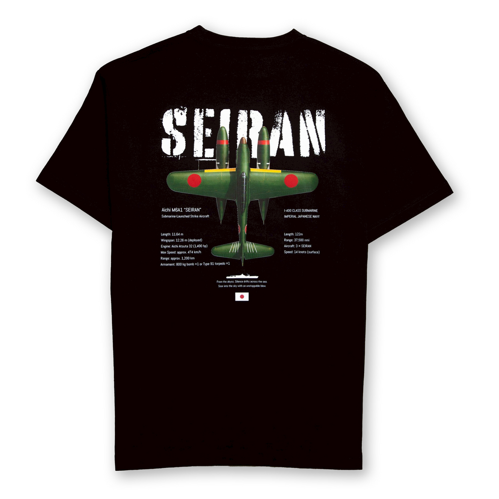 晴嵐 TEE [BLACK]