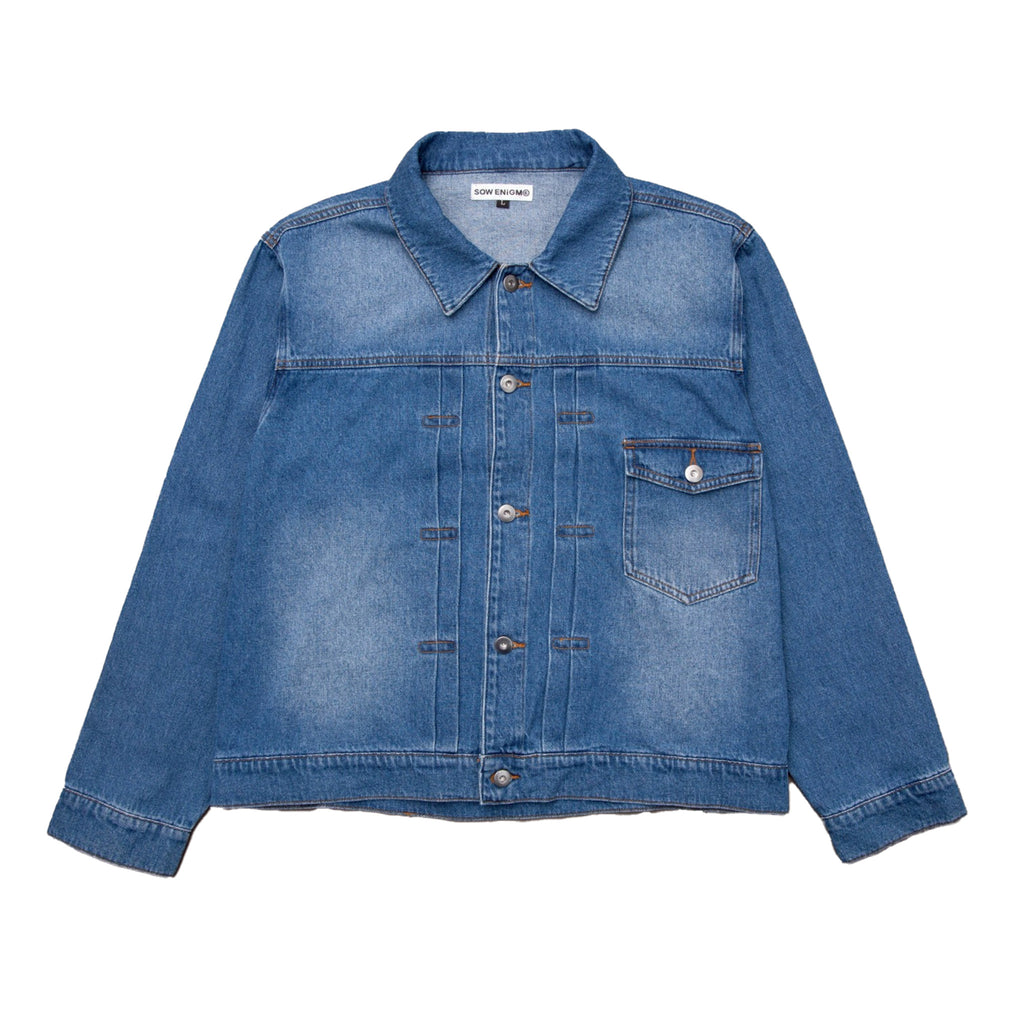 震電 DENIM JACKET [INDIGO]