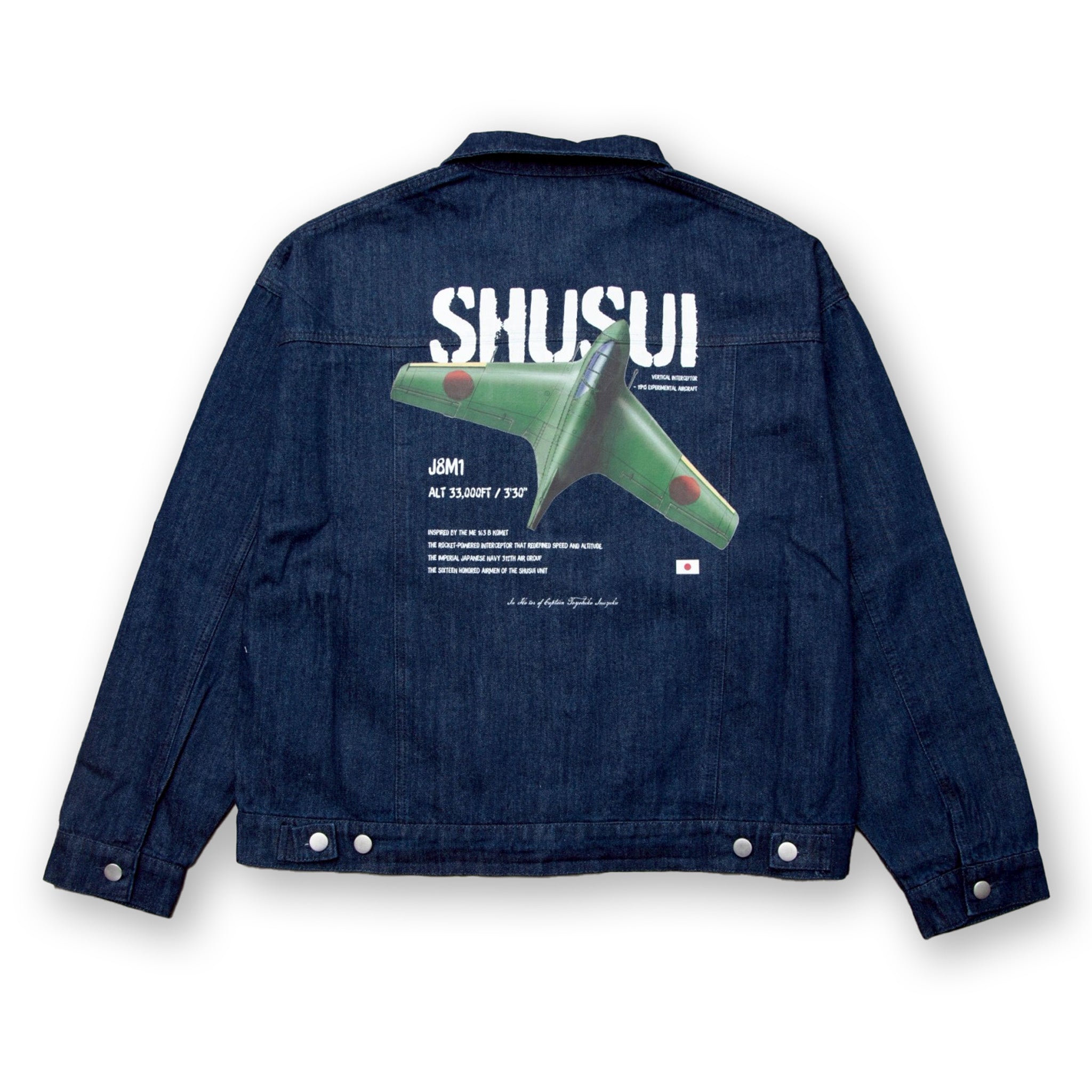 秋水 DENIM JACKET [INDIGO]