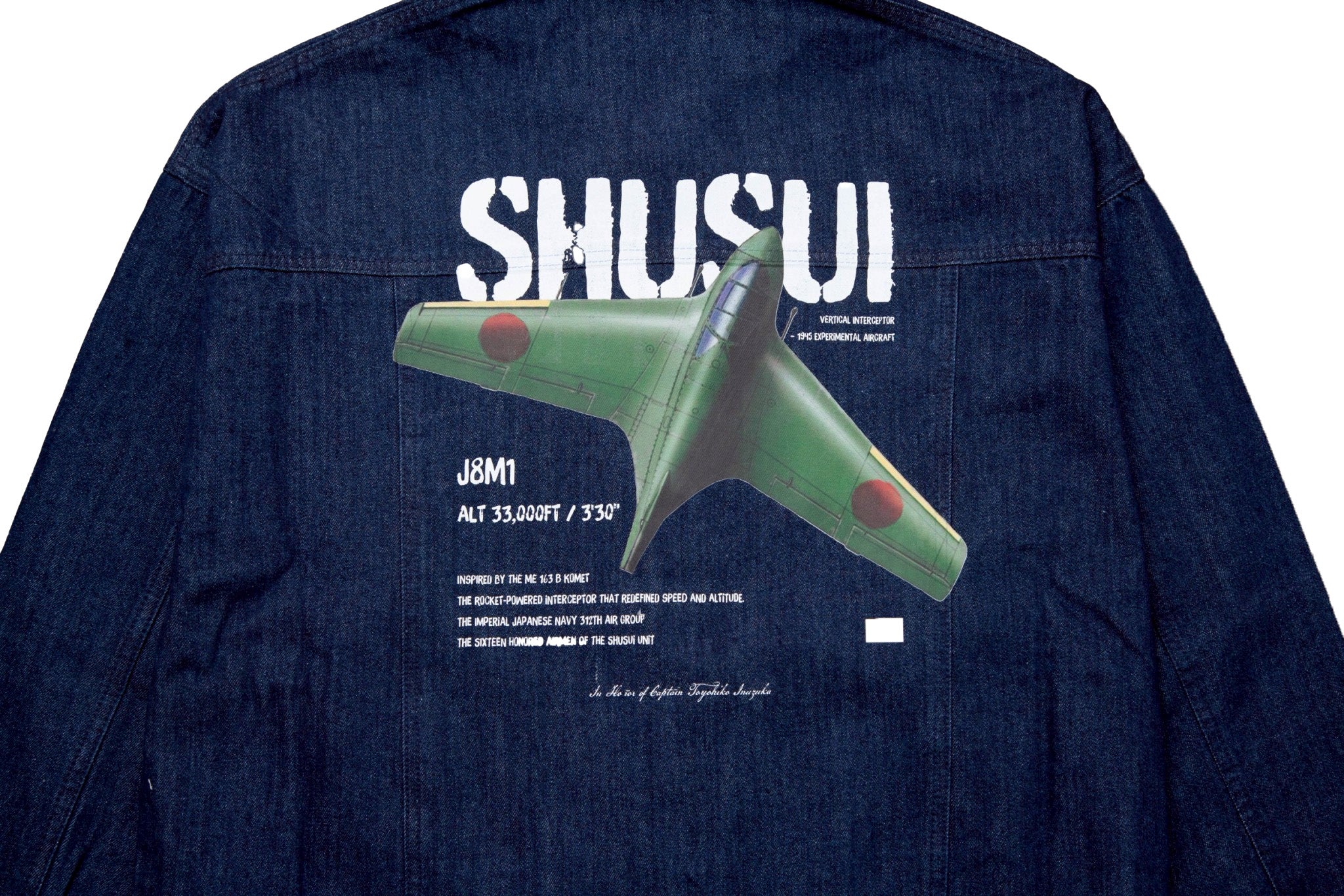 秋水 DENIM JACKET [INDIGO]
