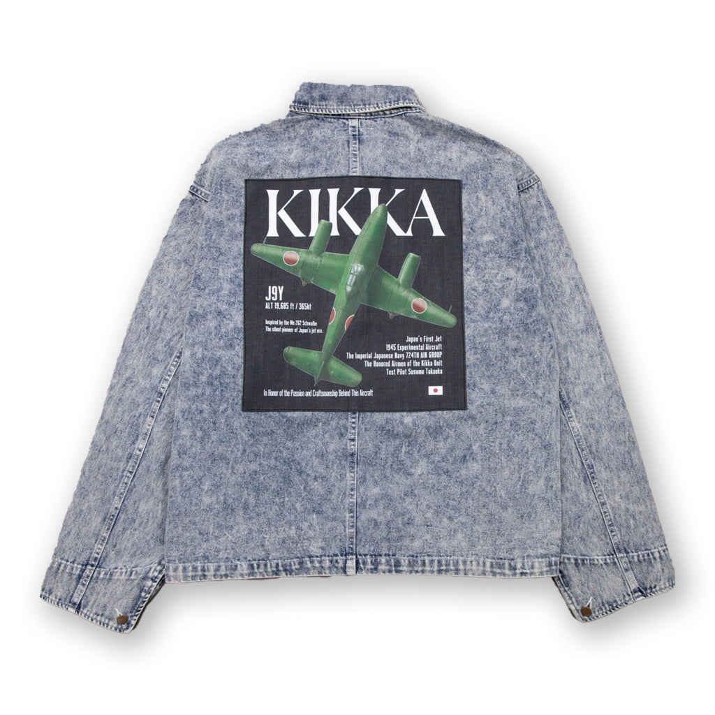 橘花 DENIM JACKET [NAVY]