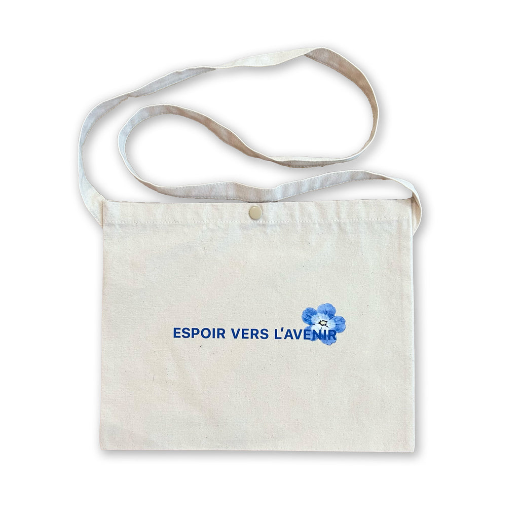 ESPOIR VERS L’AVENIR SACOCHE [WHITE]