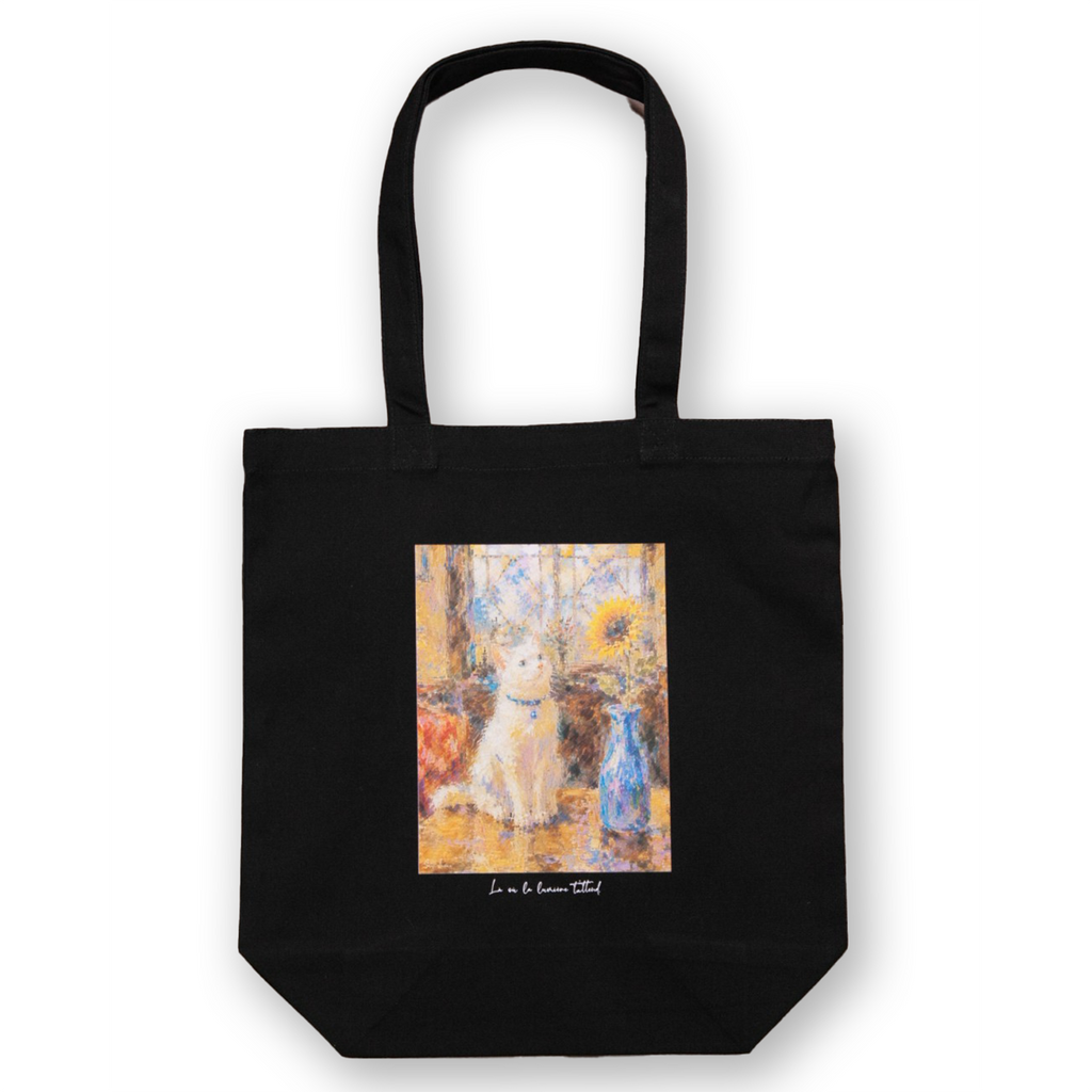 CHEZ SOI TOTE BAG [BLACK]