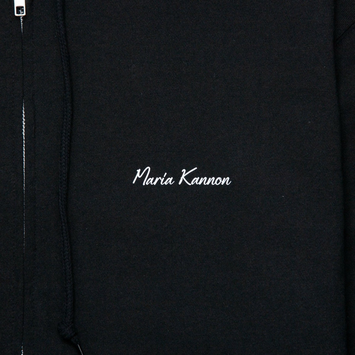 マリア観音 ZIP HOODIE [BLACK]