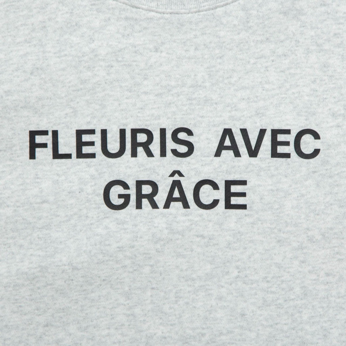 LE LYS NOBEL CREW NECK [ASH]