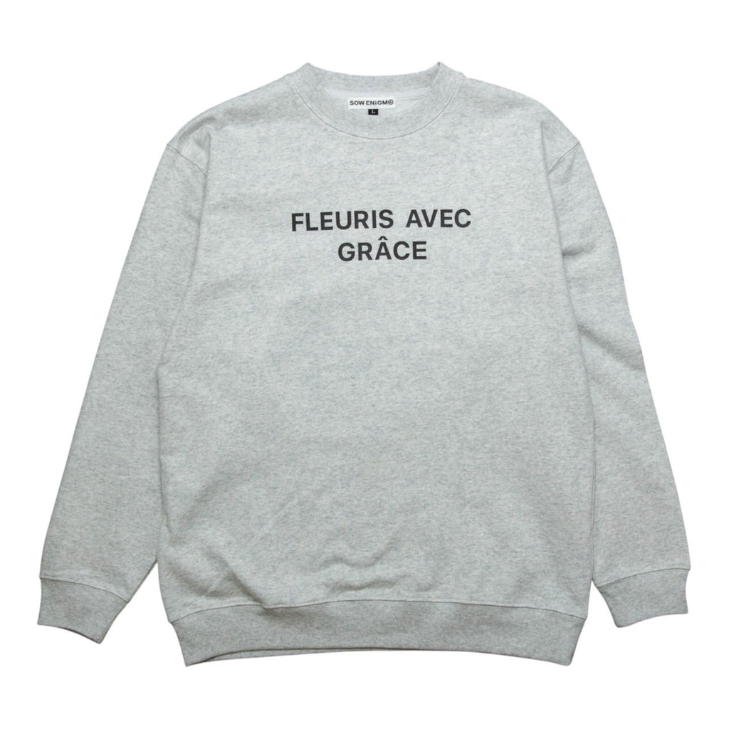 LE LYS NOBEL CREW NECK [ASH]