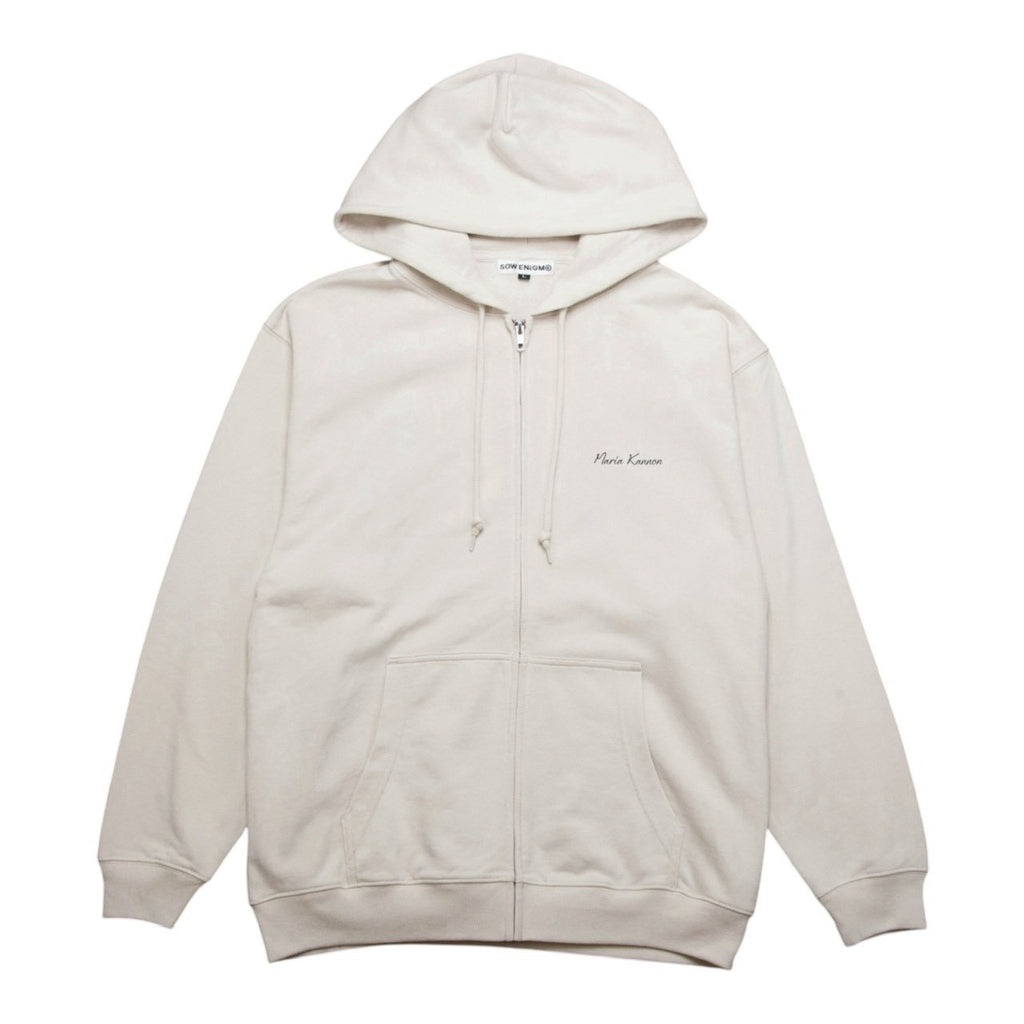 マリア観音 ZIP HOODIE [GREIGE]