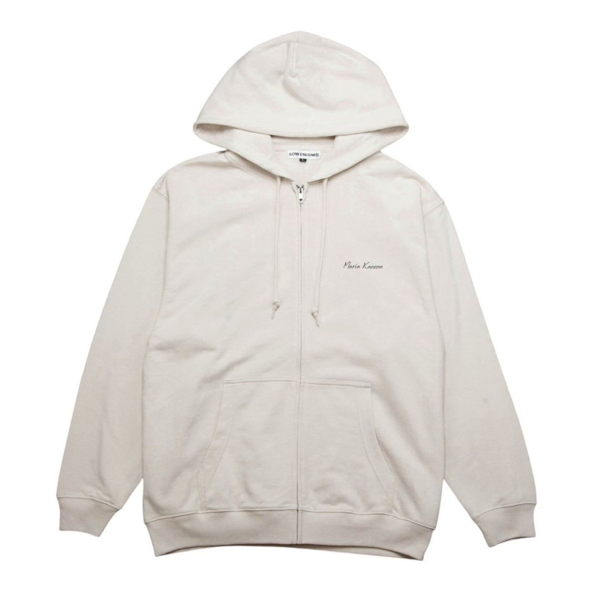 マリア観音 ZIP HOODIE [GREIGE]