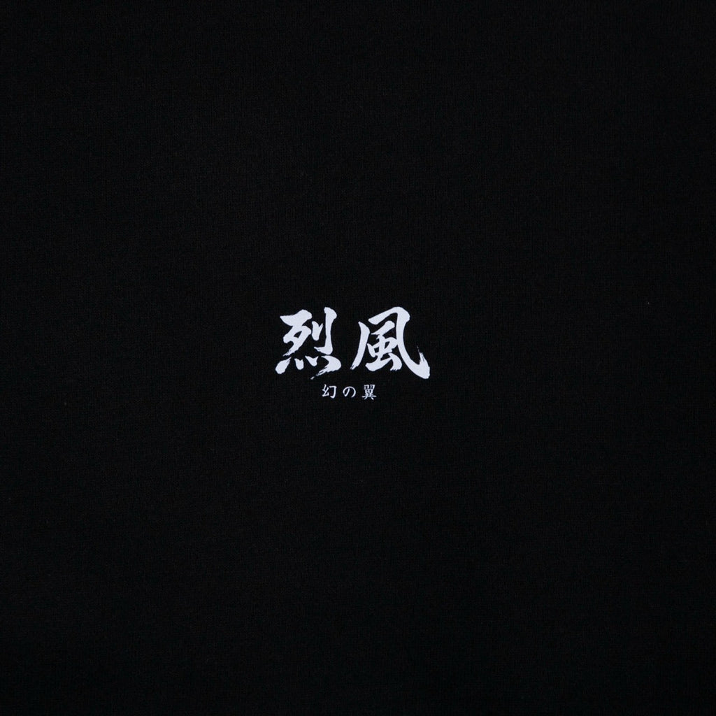 烈風 CREW NECK [BLACK]
