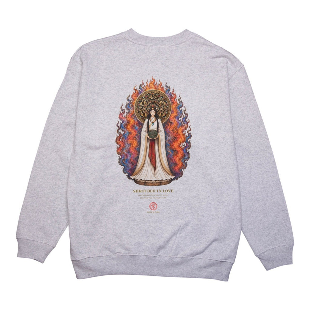 卑弥呼 CREW NECK [ASH]