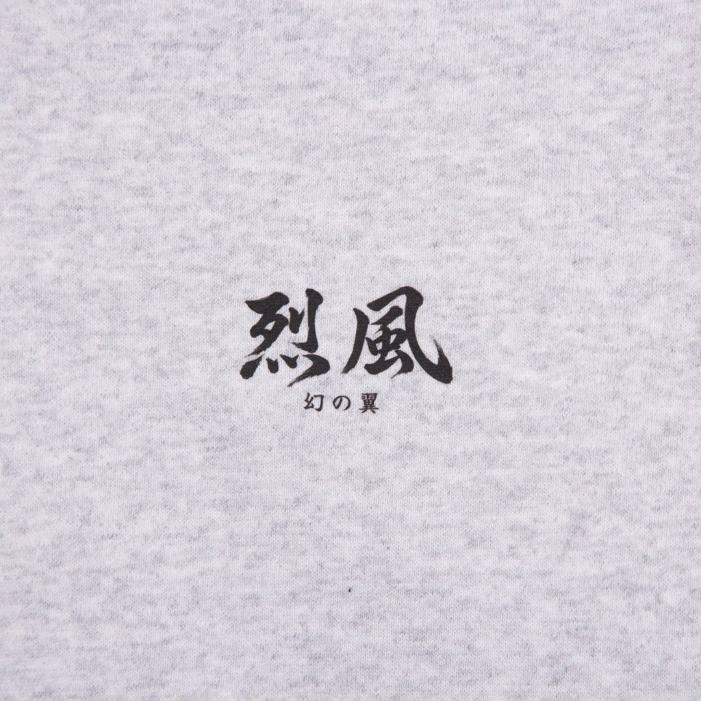 烈風 CREW NECK [ASH]