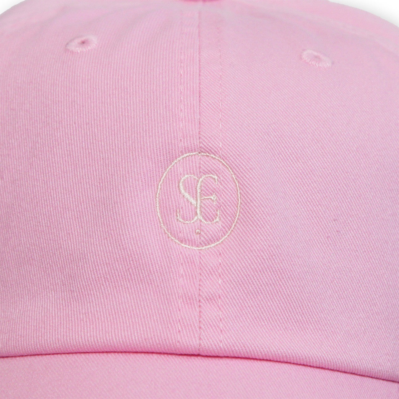 SE LOGO CURVE CAP 【PINK】