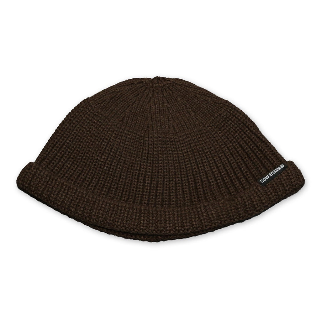 SOW ENiGM@ KNIT HAT【BROWN】