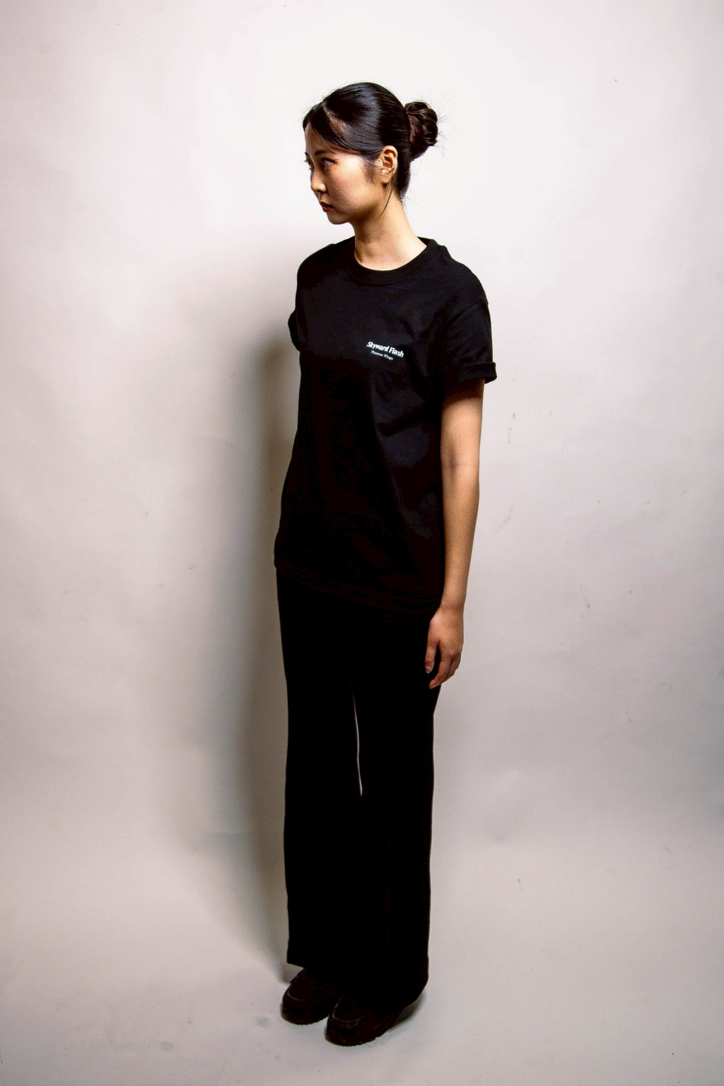 秋水 TEE [BLACK]