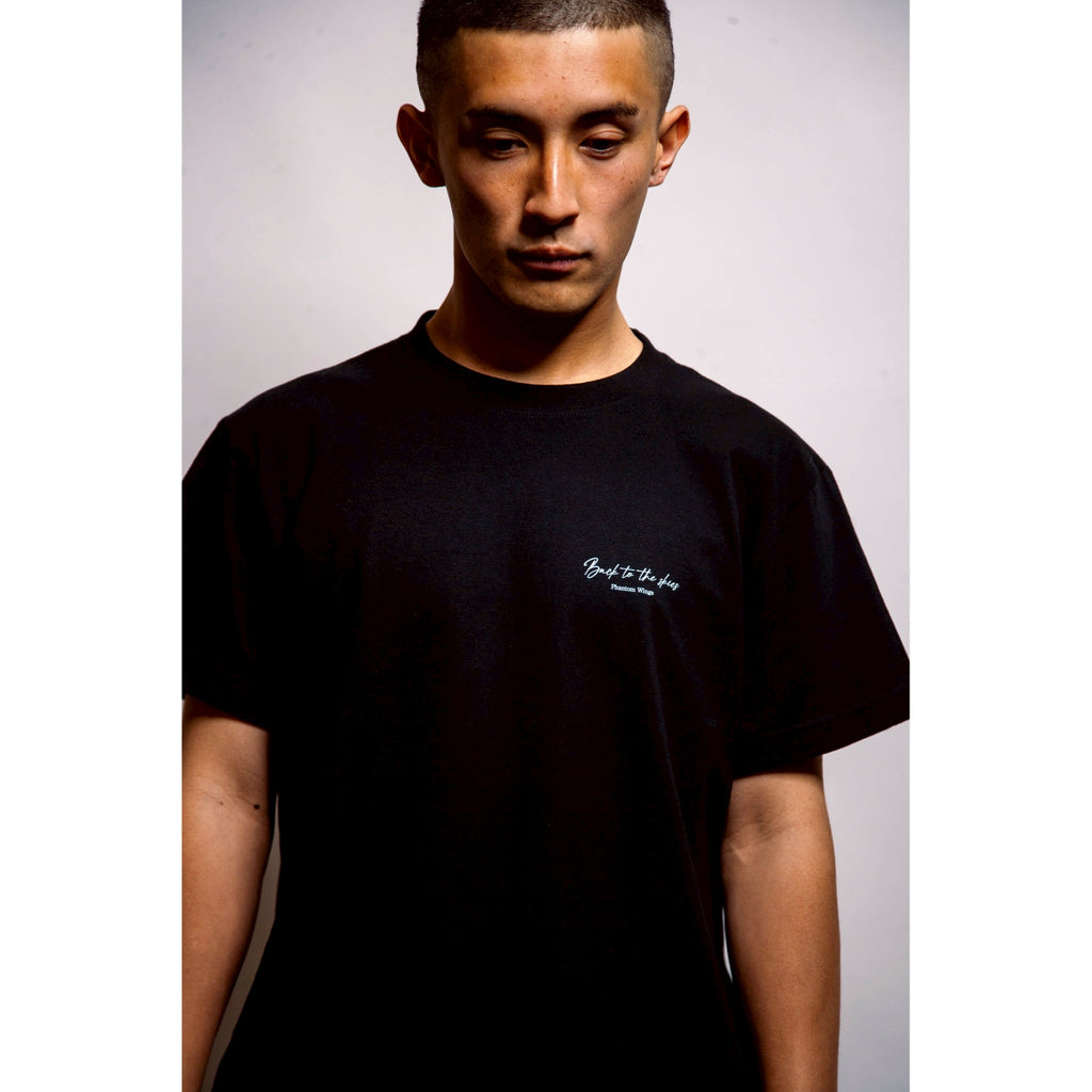 秋水 TEE [BLACK]
