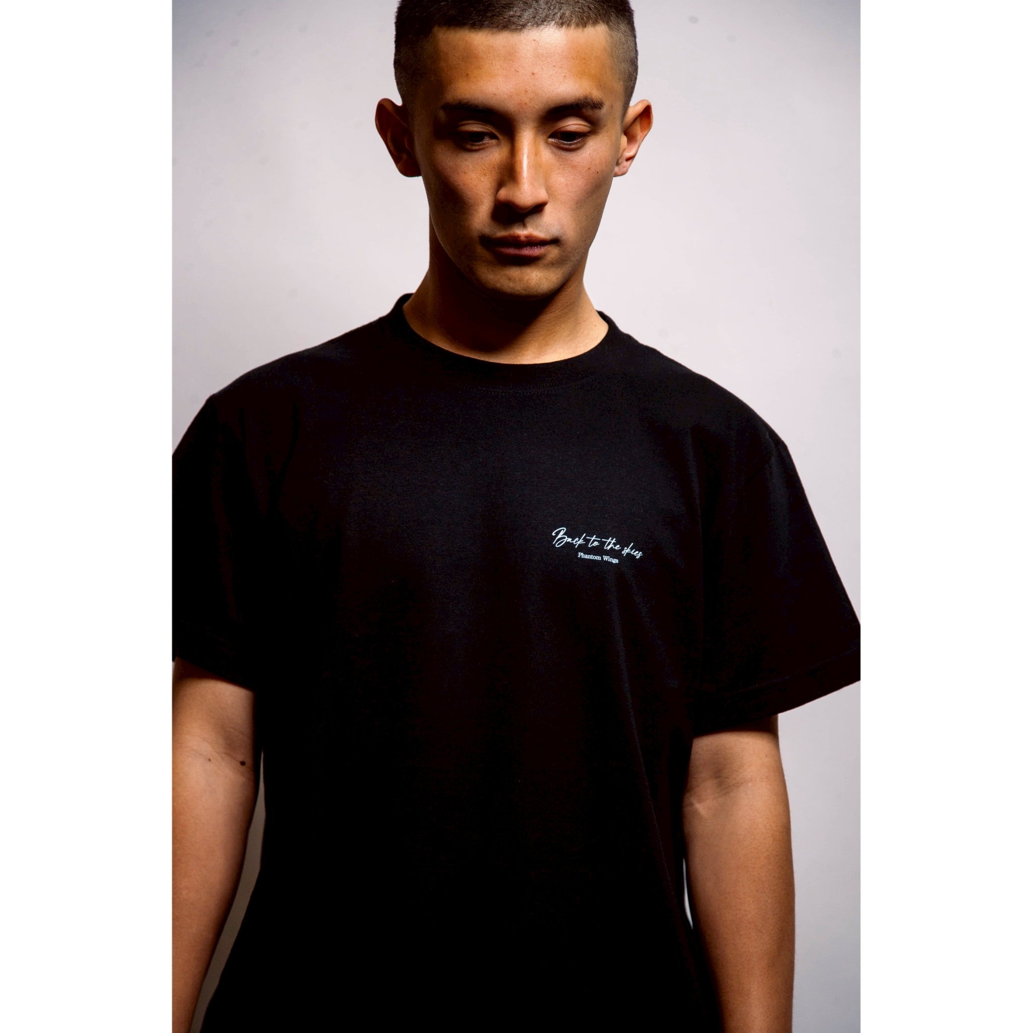 秋水 TEE [BLACK]