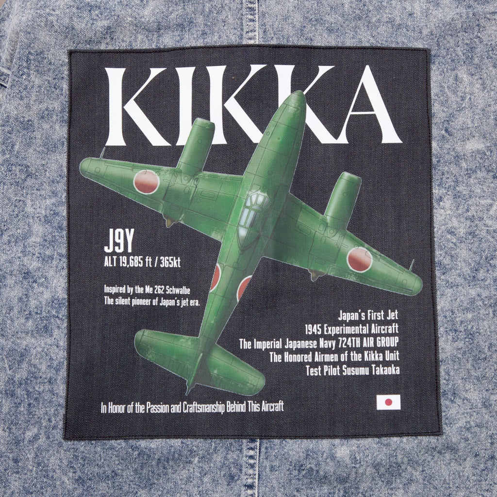 橘花 DENIM JACKET [NAVY]