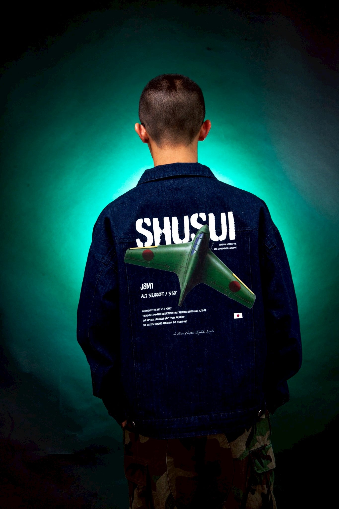 秋水 DENIM JACKET [INDIGO]