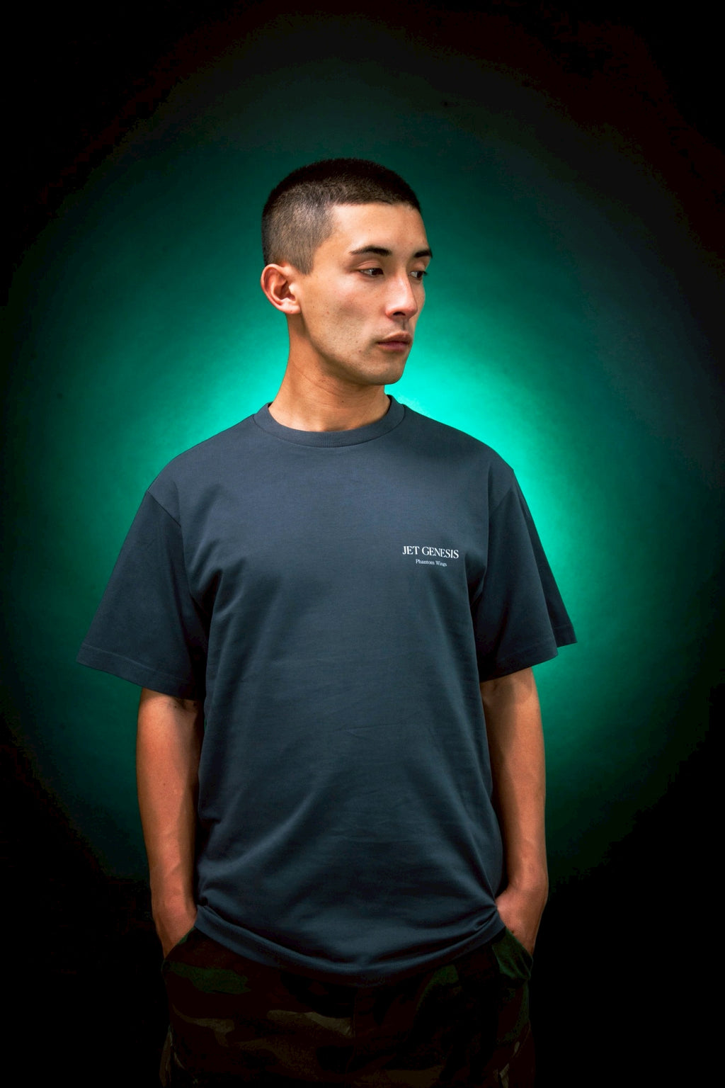 橘花 TEE [SLATE]