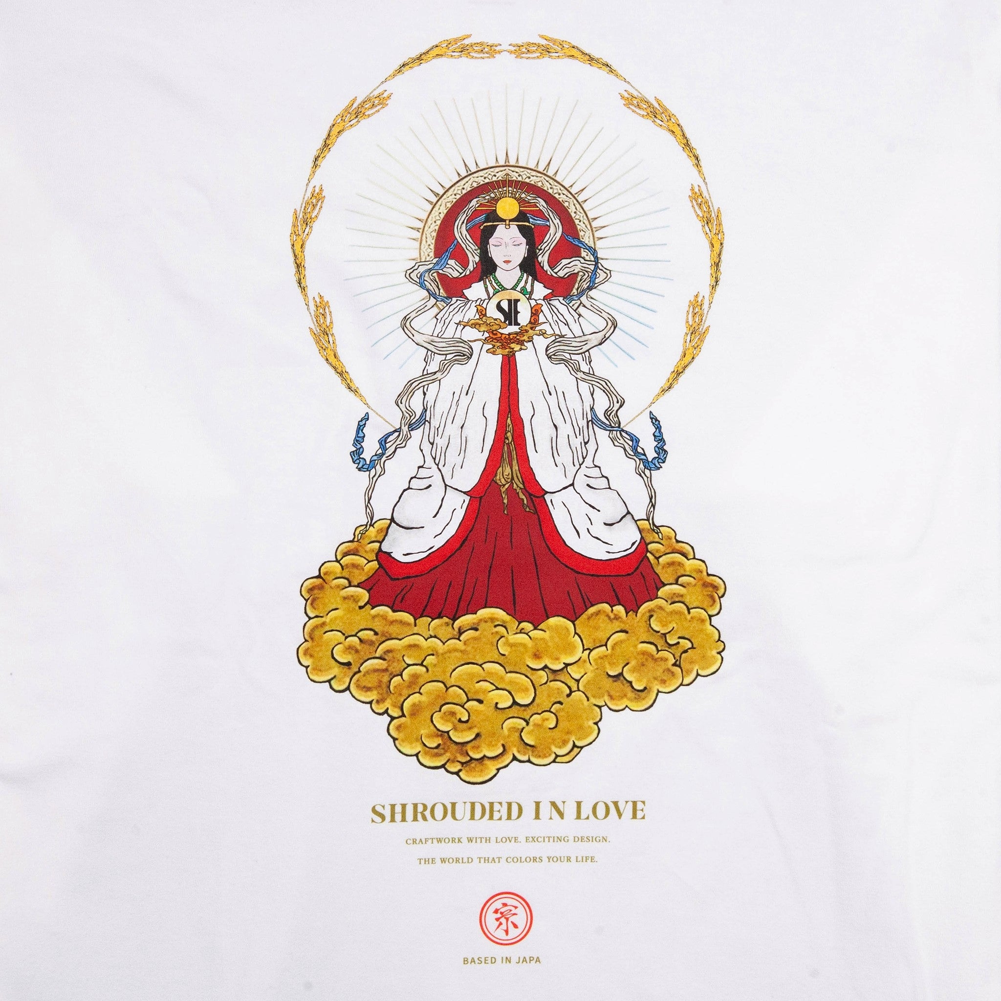 天照大御神 TEE [WHITE]