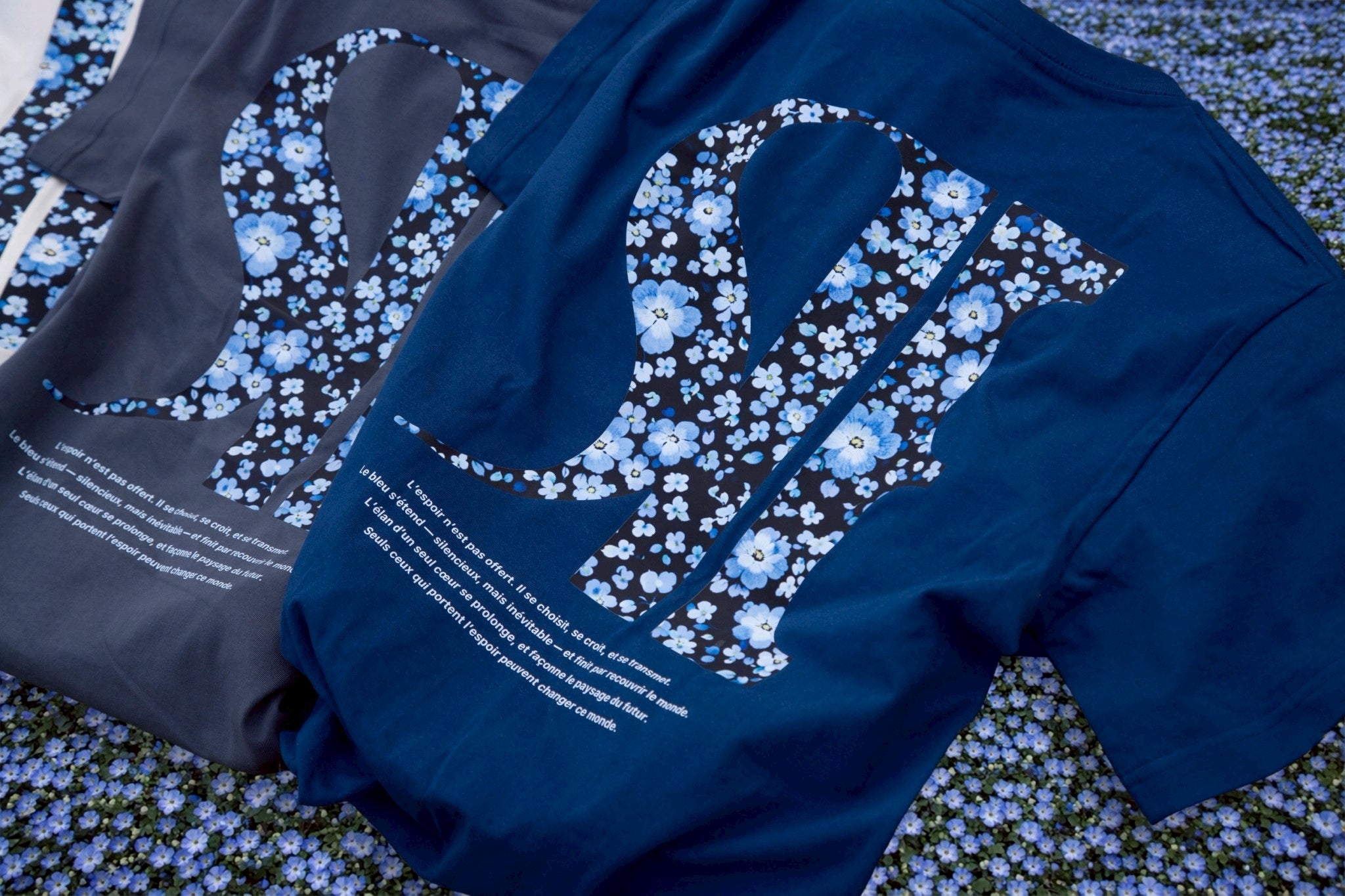 ESPOIR VERS L’AVENIR TEE [BLEU]
