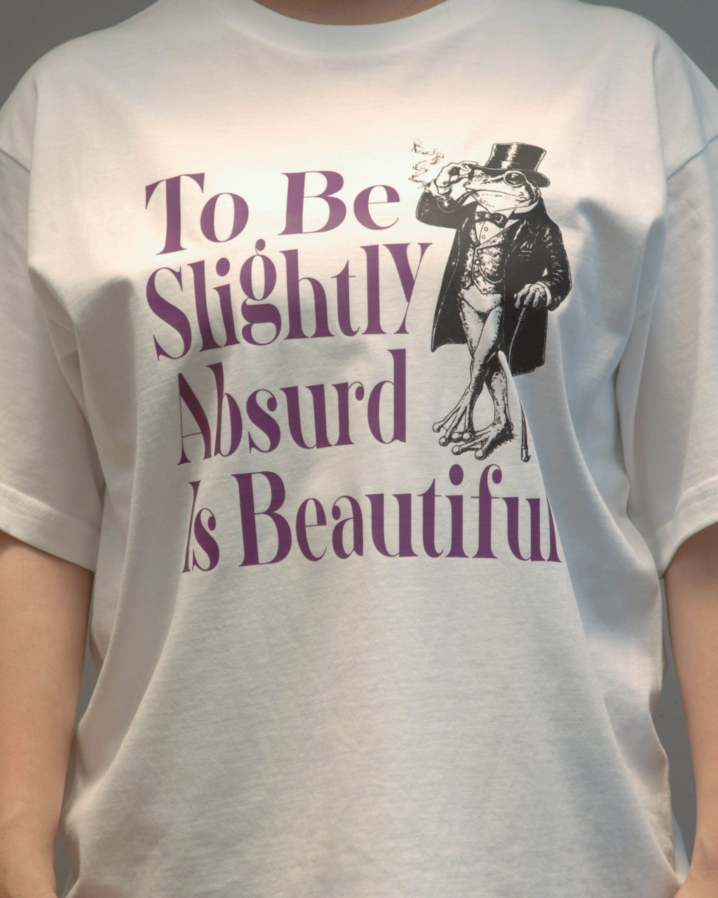 The Gentleman Frog TEE [WHITE]