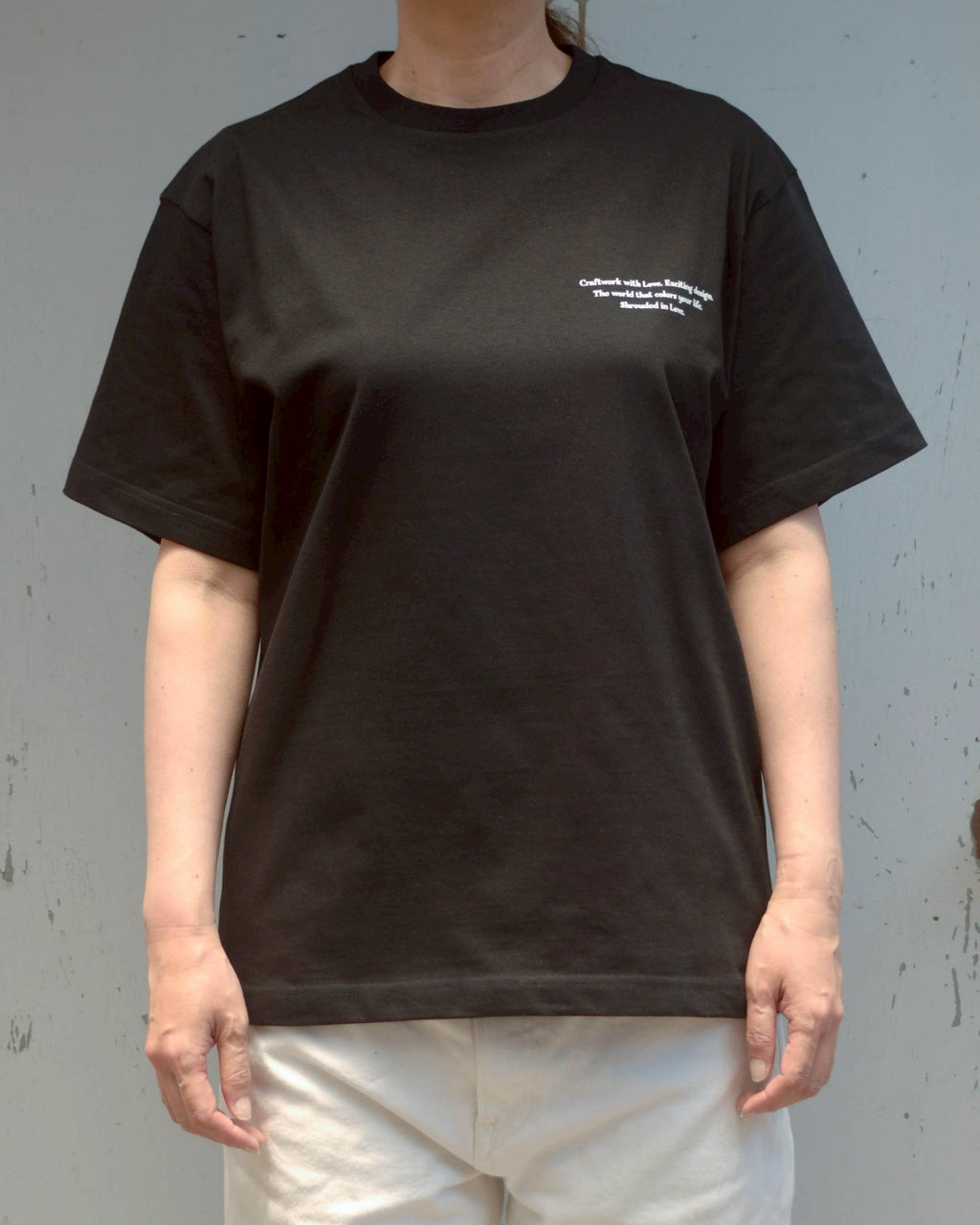 紫陽花 TEE [BLACK] オンラインストア限定
