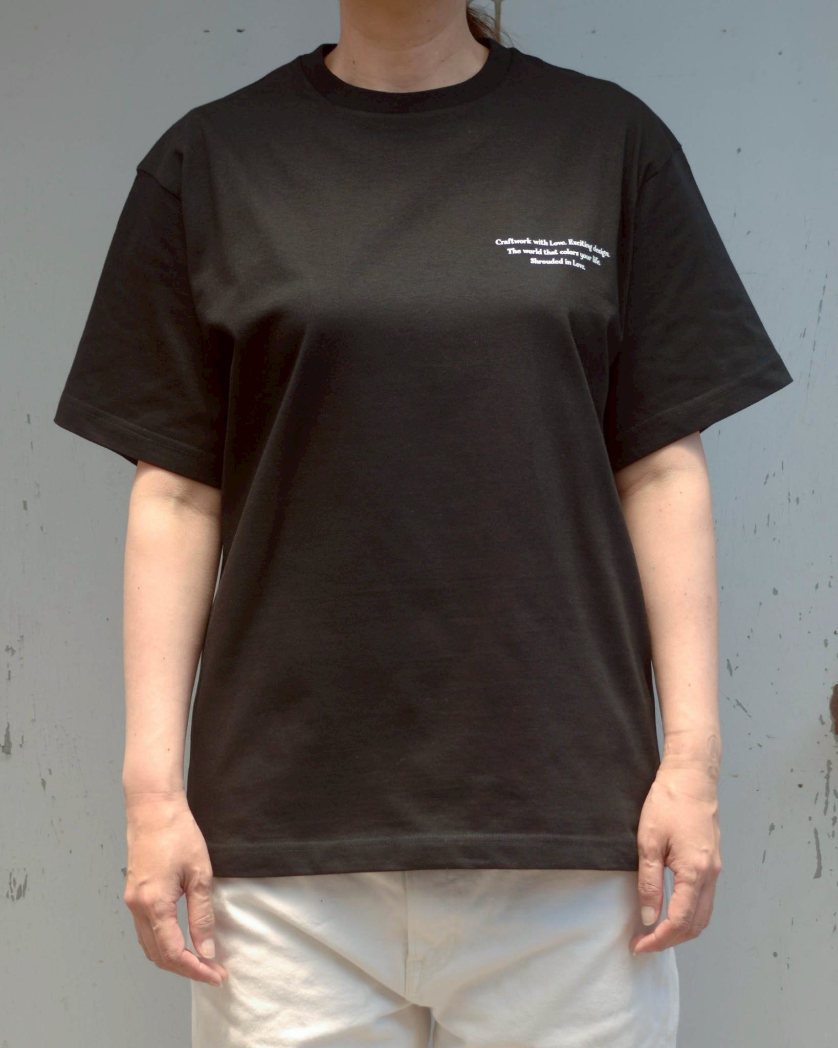 紫陽花 TEE [BLACK] オンラインストア限定
