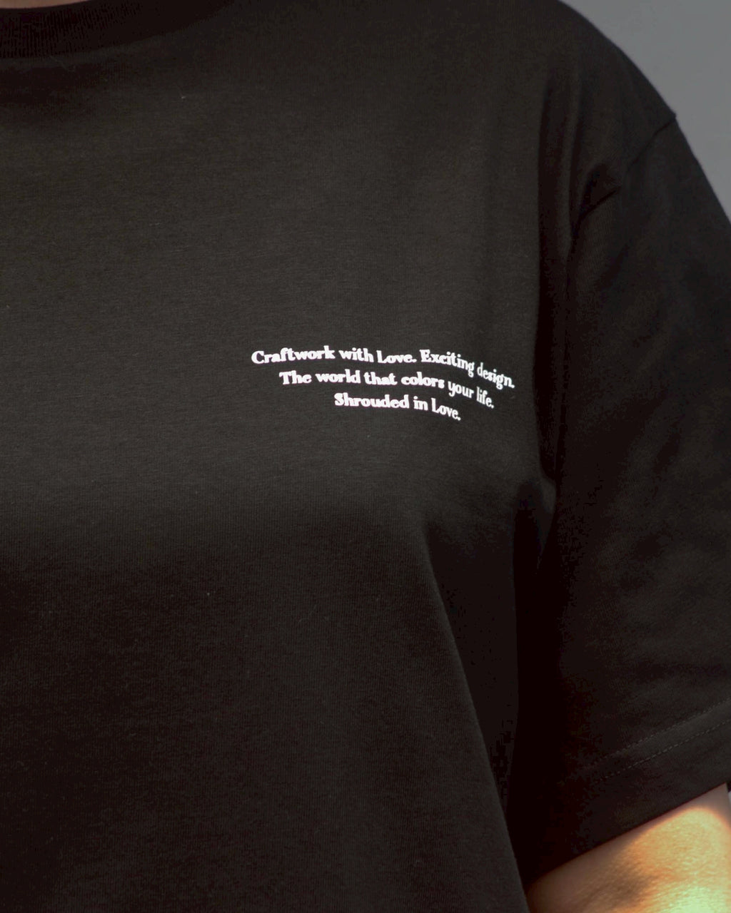 紫陽花 TEE [BLACK] オンラインストア限定